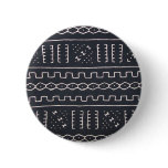 Black & White Mudcloth Pin