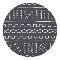 Black & White Mudcloth Sticker