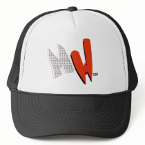 Black & White MulWear MW logo Cap