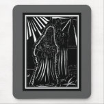 Black & White Nativity Christmas Mouse Pad Black & White Nativity Christmas Mouse Pad