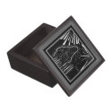 Black Christmas Gift Box