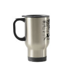 Black & White Nevermore Silhouette Raven Mug