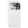 Black & White Neverre Raven Silhouette Custom Rack Card