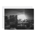 Black &amp; White New York Skyline Invitation