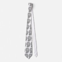 Black & White Paisley Pattern ties