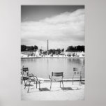 Black & White Paris - Poster