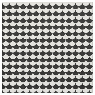 Fish Scale Pattern Fabric | Zazzle