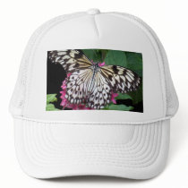Black White Patterned Butterfly Hats