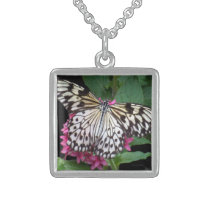 Black White Patterned Butterfly Jewelry