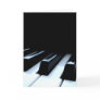 Black & White Piano Keys Greeting Cards
