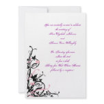 black_white_pink_wedding_invitation_template, Y...