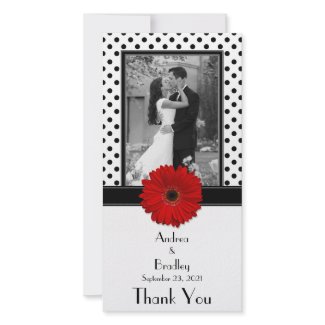 Black & White Polka Dot Photocard photocard