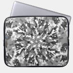 Black&White Primordial Egg Laptop Sleeve laptop sleeves
