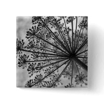 Black & White Queen Anne's Lace Buttons