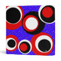 black white red dots spots