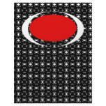 Black White Red Scrapbook or Love Letter Paper Customized Letterhead