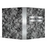 Black/White Retro Binder