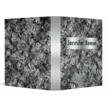 Black/White Retro Binder