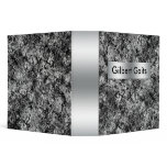 Black/White Retro Binder