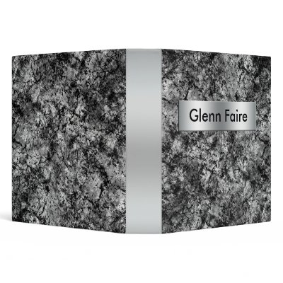 Black/White Retro Binder by wizardmarilyn