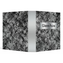 Black/White Retro Binder