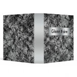 Black/White Retro Binder