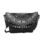 Black & White Rickshaw Messenger Bag messenger bags