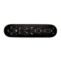 Black & White Skateboard by kezze_kezze Black & White Skateboard