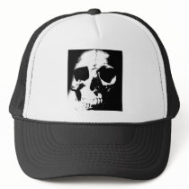 Black & White Skull hats