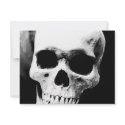 Black & White Skull invitations