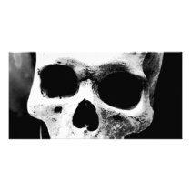 Black & White Skull photo cards