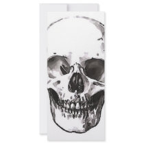 Black & White Skull rack cards by made_in_atlantis Black & White Skull rack cards