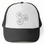 Black/White Spiral of Life Hats