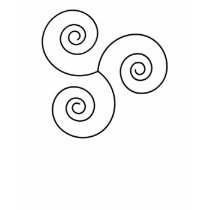 Black/White Spiral of Life t-shirts by triplegoddess Black/White Spiral of Life t-shirts