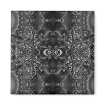 Black & White Starry Night magnets