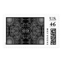 Black & White Starry Night stamps