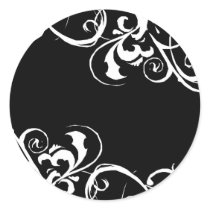 Black & White Sticker