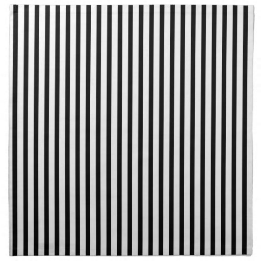 black white stripe pattern dinner napkin zazzle black white stripe pattern dinner napkin zazzle
