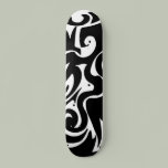 Black & White swirl deck