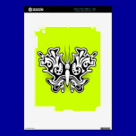 Black White TATTOO BUTTERFLY rough tough graphics skins