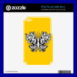 Black White TATTOO BUTTERFLY rough tough graphics skins
