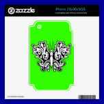 Black White TATTOO BUTTERFLY rough tough graphics skins