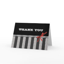 Black & White Thank You Notes cards by DreamWed Black & White Thank You Notes cards