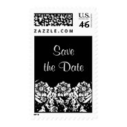 Black & White Theme - Save the Date stamp