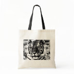 Black & White Tiger Bags