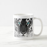 Black White Tiger Coffee Mug