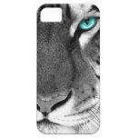 Black White Tiger iPhone 5 Covers