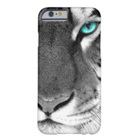 Black White Tiger iPhone 6 Case