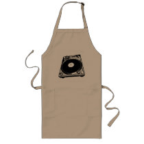 Black & White Turntable Apron