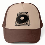 Black & White Turntable Mesh Hats